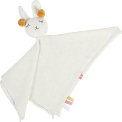 Kikadu Πανάκι Μωρού Knitted Towel Doll Lama Λευκό
