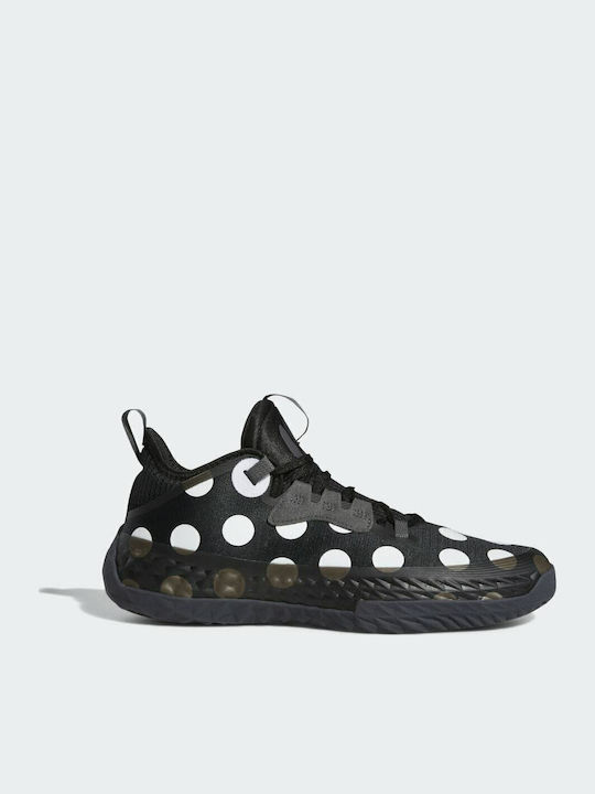 Harden Vol.5 Futurenatural Niedrig Basketballschuhe Core Black / Cloud White / Team Dark Grey