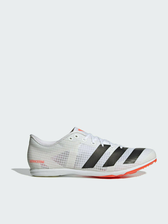 Adidas Distancestar Tokyo Ανδρικά Αθλητικά Παπούτσια Spikes Cloud White / Core Black / Solar Red