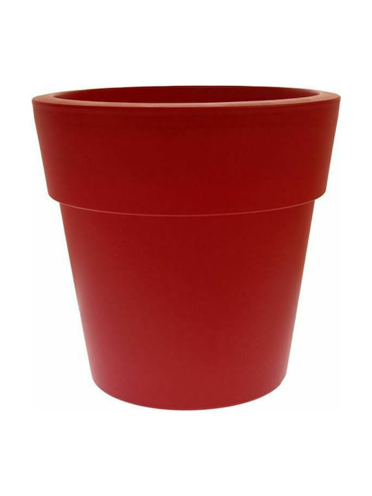 Viomes Linea 870 Flower Pot 20x18.5cm in Burgun...