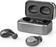 Nedis HPBT5056GY In-ear Bluetooth Handsfree Earphones with Charging Case Gray