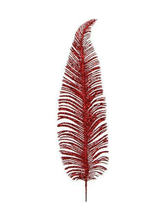 Atmosphera Decorative Feather Red 36cm 1pcs