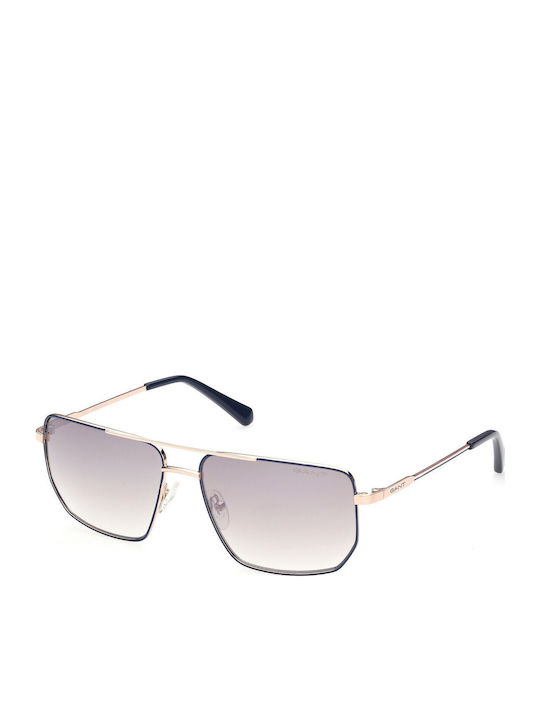 Gant Men's Sunglasses with Gray Metal Frame