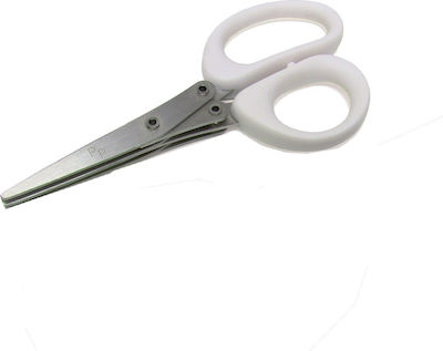 Prosperplast Scissors with Metallic Blade White