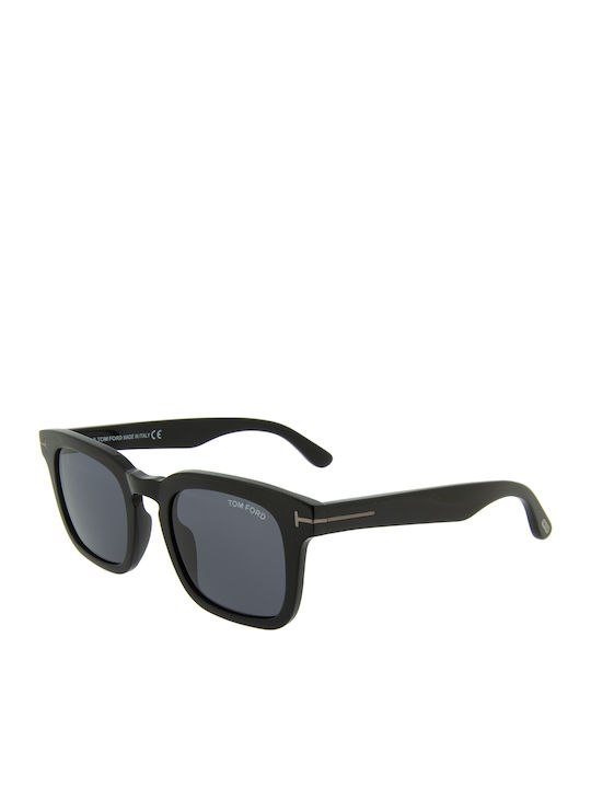 Tom Ford Dax Sonnenbrillen mit Schwarz Rahmen und Schwarz Linse TF751N 01A