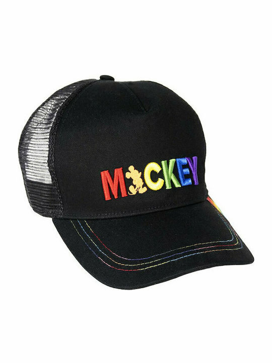 Cerda Παιδικό Καπέλο Jockey Mickey Mouse Pride Μαύρο