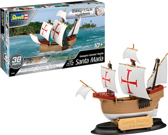 Revell Φιγούρα Μοντελισμού Πλοίο Santa Maria 38 Κομματιών σε Κλίμακα 1:350