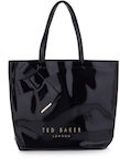 Ted Baker Γυναικεία Τσάντα Shopper Ώμου Μαύρη 253163-BLACK