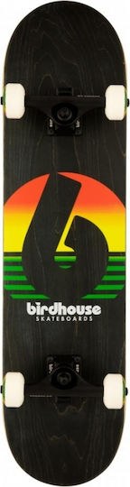 Birdhouse Stage 3 Sunset 7.75" Complete Shortboard Μαύρο