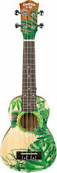 Cascha HH-2602 Art Series Leafy Soprano Ukulele