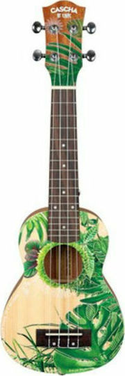 Cascha HH-2602 Art Series Leafy Soprano Ukulele