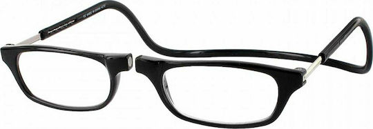 Reading Glasses +2.50 with Magnet in Black color