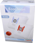 Eco Clean 90.80.64.96 Vacuum Cleaner Bags 5pcs Compatible with Bosch / Siemens Vacuum Cleaners