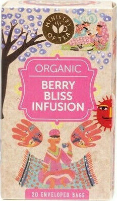 Ministry of Tea Berry Bliss Infusion Μείγμα Βοτάνων Βιολογικό Προϊόν 20 Φακελάκια 30gr