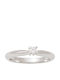 Diamond Jools LR016 Μονόπετρο από Λευκόχρυσο 18Κ με Διαμάντι