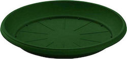 Plastona 245 Round Plate Pot Green 36x36cm