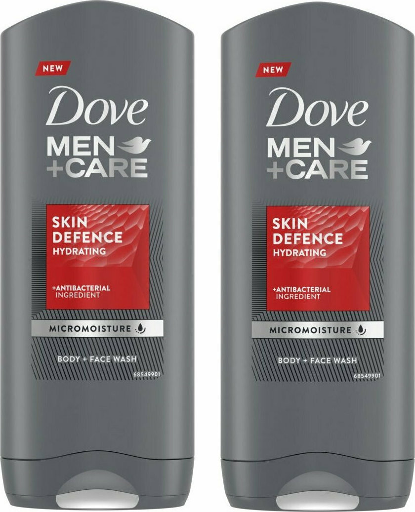 Dove Men & Care Skin Defence Αφρόλουτρο για Άνδρες 800ml Skroutz.gr