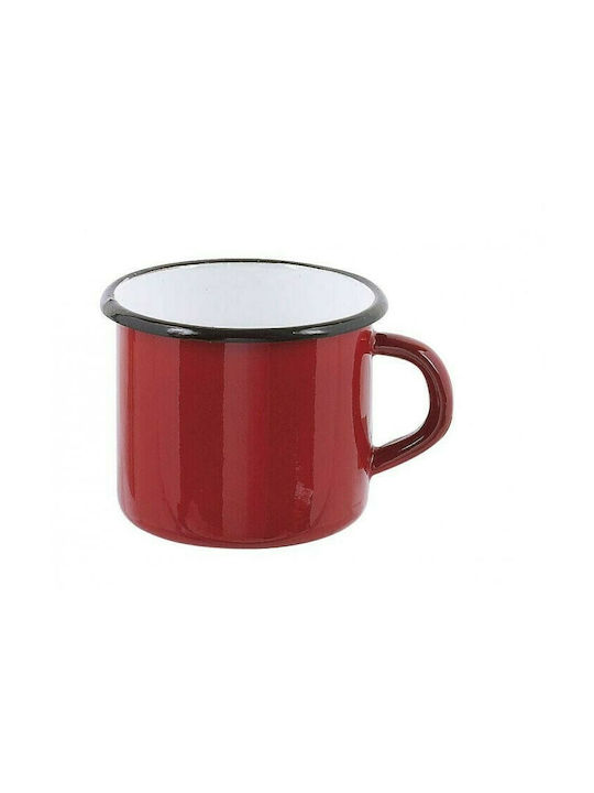 Venus Tasse Emaille Rot 1Stück