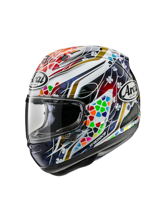 Arai RX-7V Nakagami Racing GP2 Κράνος Μηχανής Full Face DOT / ECE 22.05 με Pinlock