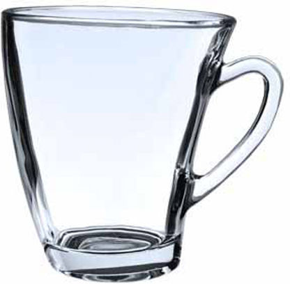 Homestyle Κούπα Γυάλινη Διάφανη 240ml 6τμχ