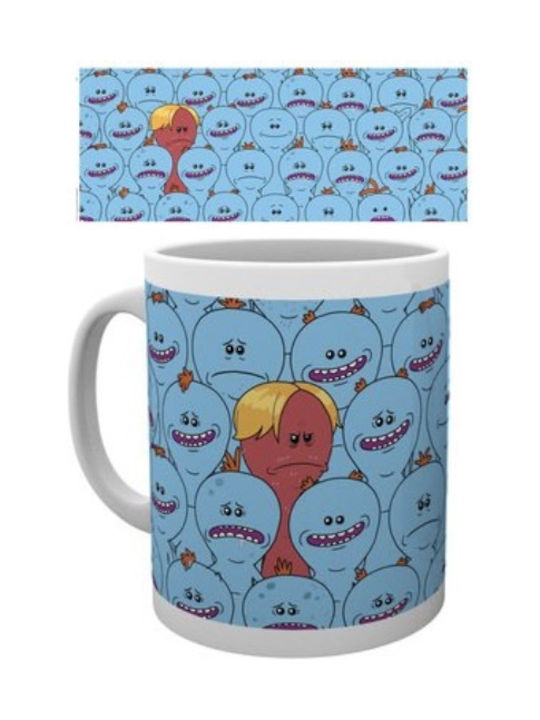 GB eye Rick and Morty - Meeseeks Wall Mug Ceramic Blue