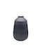 InTheBox Vază Decorativă Sticlă Ivel Negru 21x21x32cm 1buc