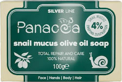 Panacea3 Snail Mucus Olive Oil Soap Soap Bar Facial Cleanser 100gr Panacea3 Snail Mucus Olive Oil Soap Soap Bar Facial Cleanser 100gr