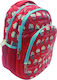 Creative Concepts Cup Cakes Anatomisch Rot Schulranzen Rucksack Grundschule, Grundschule in Rot Farbe