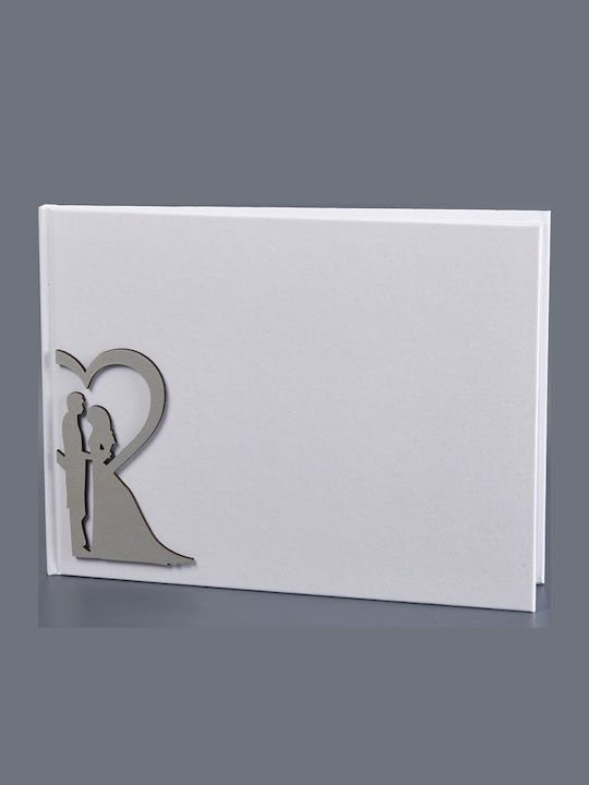 Nuova Vita Wedding Wish Book White 27 x 20cm