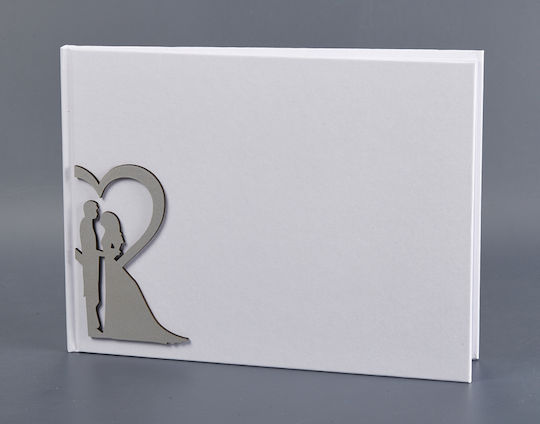 Nuova Vita Wedding Wish Book White 27 x 20cm