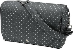 Beboulino Τσάντα-Αλλαξιέρα Ώμου/Χειρός Sandora Grey Poua 40x25εκ.
