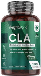WeightWorld CLA 3000mg 180 μαλακές κάψουλες