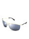 Police Men's Sunglasses with Gold Metal Frame SPL844 E70B