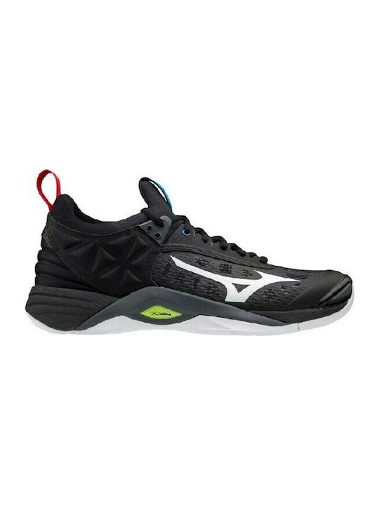 Wave Momentum Herren Sportschuhe Volleyball Schwarz