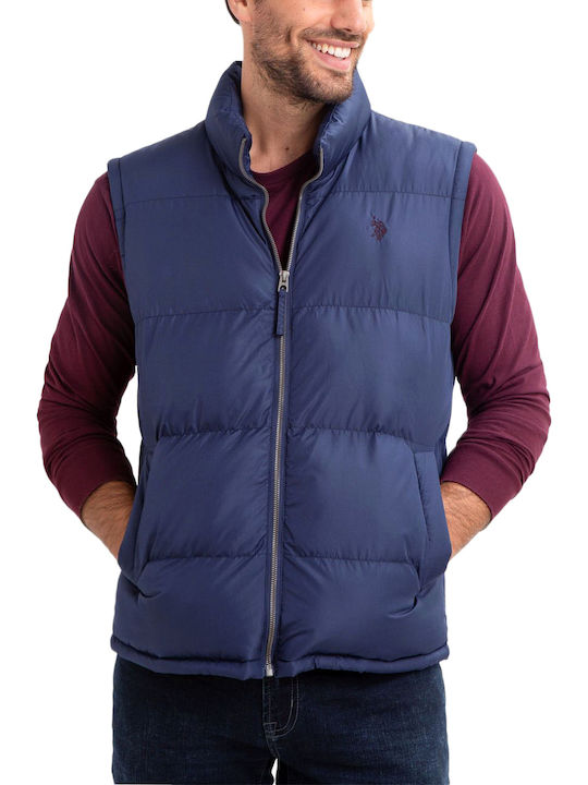 Assn Αμάνικο Μπουφάν Puffer Navy Μπλε