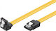 Goobay 7-Pin SATA III to 7-Pin SATA III Cable 1m Yellow (95024)