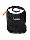 Roll-Up Fabric Shopping Bag in Black color