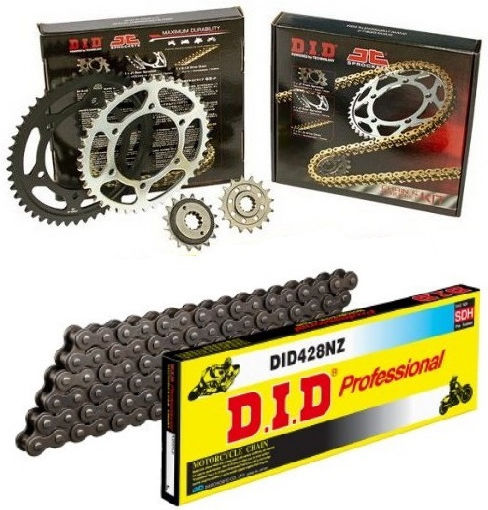 DID Chain & Sprocket Kit (14-45-428NZ) for Yamaha YBR 125 07'-15'