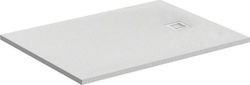 Ideal Standard Ultra Flat S Ορθογώνια Ντουζιέρα Τεχνητής Πέτρας 100x90cm Λευκή