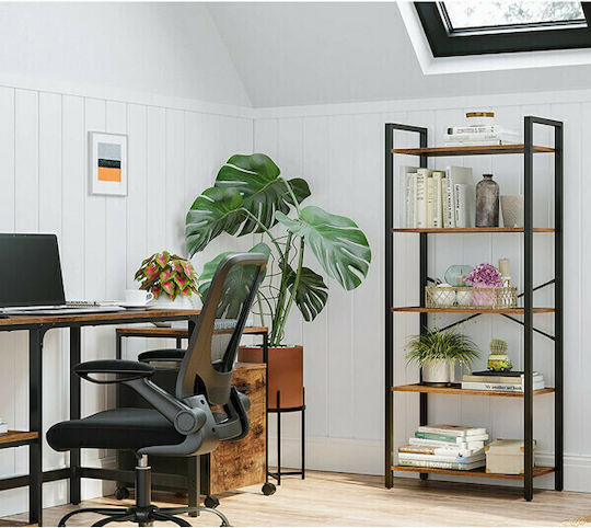 Vasagle Bücherregal Braun 66x30x153cm
