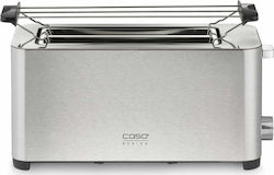 Caso Classico T4 Toaster 4 Schlitze 1400W Inox