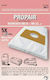 Propair 40185 Vacuum Cleaner Bags 5pcs Compatible with Vacuum Cleaner Rowenta / Samsung
