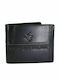 Leather Men's Wallet Classic Black