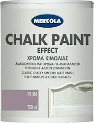 Mercola Chalk Paint Effect Kreidefarbe Pflaume Plum Purple 750ml 3587