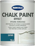 Mercola Chalk Paint Effect Colour Chalk Sapphire Sapphire Μπλε 750ml