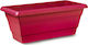 Plastona Festone 340 Planter Box 40x16cm in Pink Color 10.04.0340Η