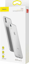 Baseus See Through Glass White (iPhone X / Xs)