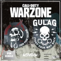 Numskull Call Of Duty Warzone Badge 1 Piece Pin Kings 2.3