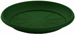 Plastona 243 Rotund Platou Pot Verde 27x27buc