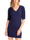 Mini Dress Navy Blue